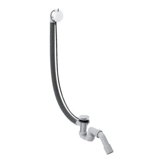 hansgrohe Komplettset Flexaplus S Ab-/Überlaufgarnitur, mattschwarz