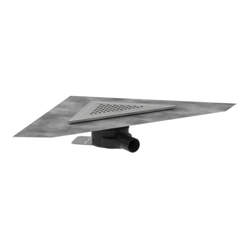 hansgrohe Komplettset Punkta.RainDrain Corn. 240x240mm BST