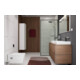 hansgrohe Konsole Xilesa E 1375x550mm, 2 Ausschn, Eiche Kaschmir