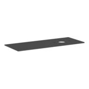 hansgrohe Konsole Xilesa E 1375x550mm, o HL, AS re, schiefergr ma-1
