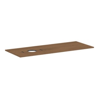 hansgrohe Konsole Xilesa E 1375x550mm, o HL, Ausschn li, Ei kasch