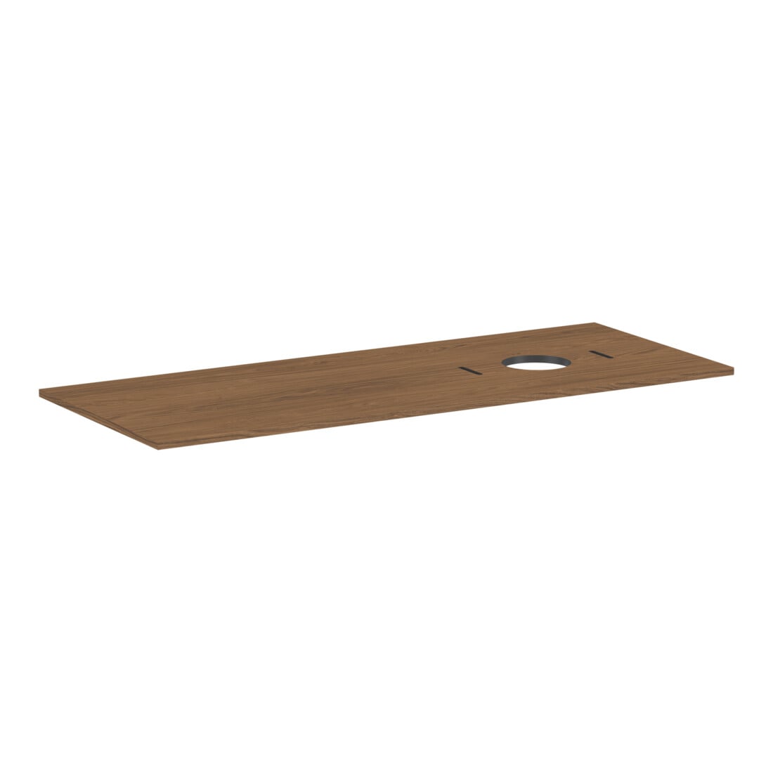 hansgrohe Konsole Xilesa E 1375x550mm, o HL, Ausschn re, Ei kasch