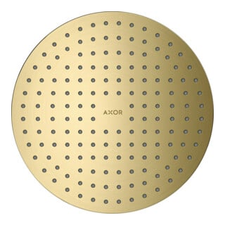 hansgrohe Kopfbrause 250 1jet Axor Decke, UP-Installation, brushed brass