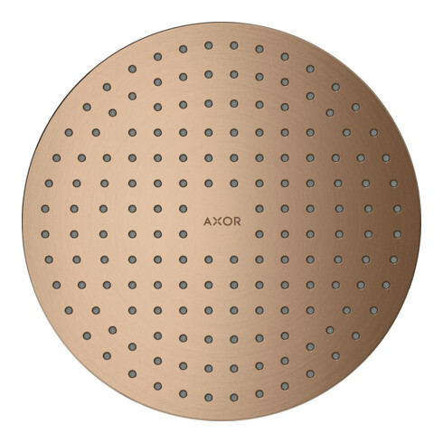 hansgrohe Kopfbrause 250 1jet Axor Decke, UP-Installation, brushed red gold