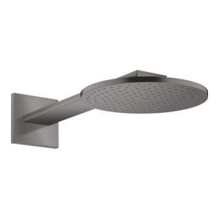hansgrohe Kopfbrause 250 1jet Axor mit Brausearm, brushed black chrome