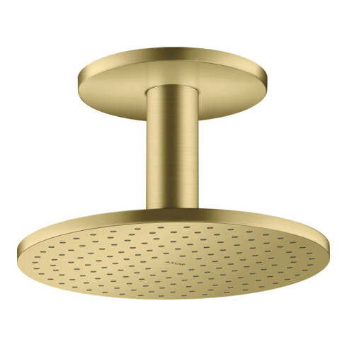 hansgrohe Kopfbrause 250 1jet Axor mit Deckenanschluss, brushed brass