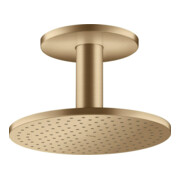 hansgrohe Kopfbrause 250 1jet Axor mit Deckenanschluss, brushed bronze