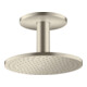 hansgrohe Kopfbrause 250 1jet Axor mit Deckenanschluss, brushed nickel-1