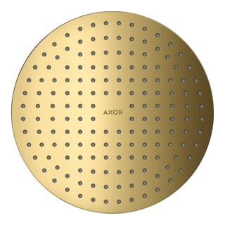 hansgrohe Kopfbrause 250 2jet Axor De., UP-Inst., polished gold optic