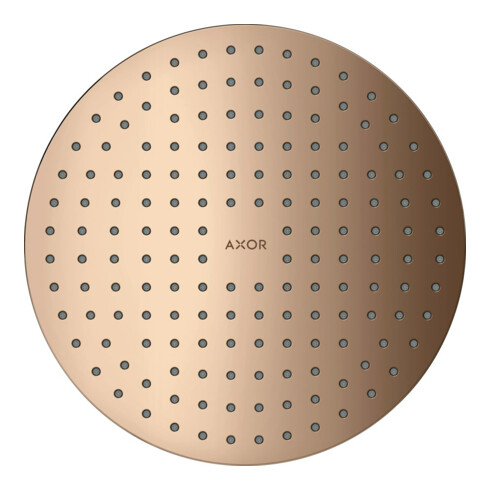 hansgrohe Kopfbrause 250 2jet Axor De., UP-Installation, polished red gold