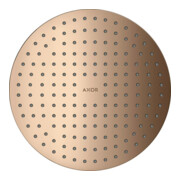 hansgrohe Kopfbrause 250 2jet Axor De., UP-Installation, polished red gold