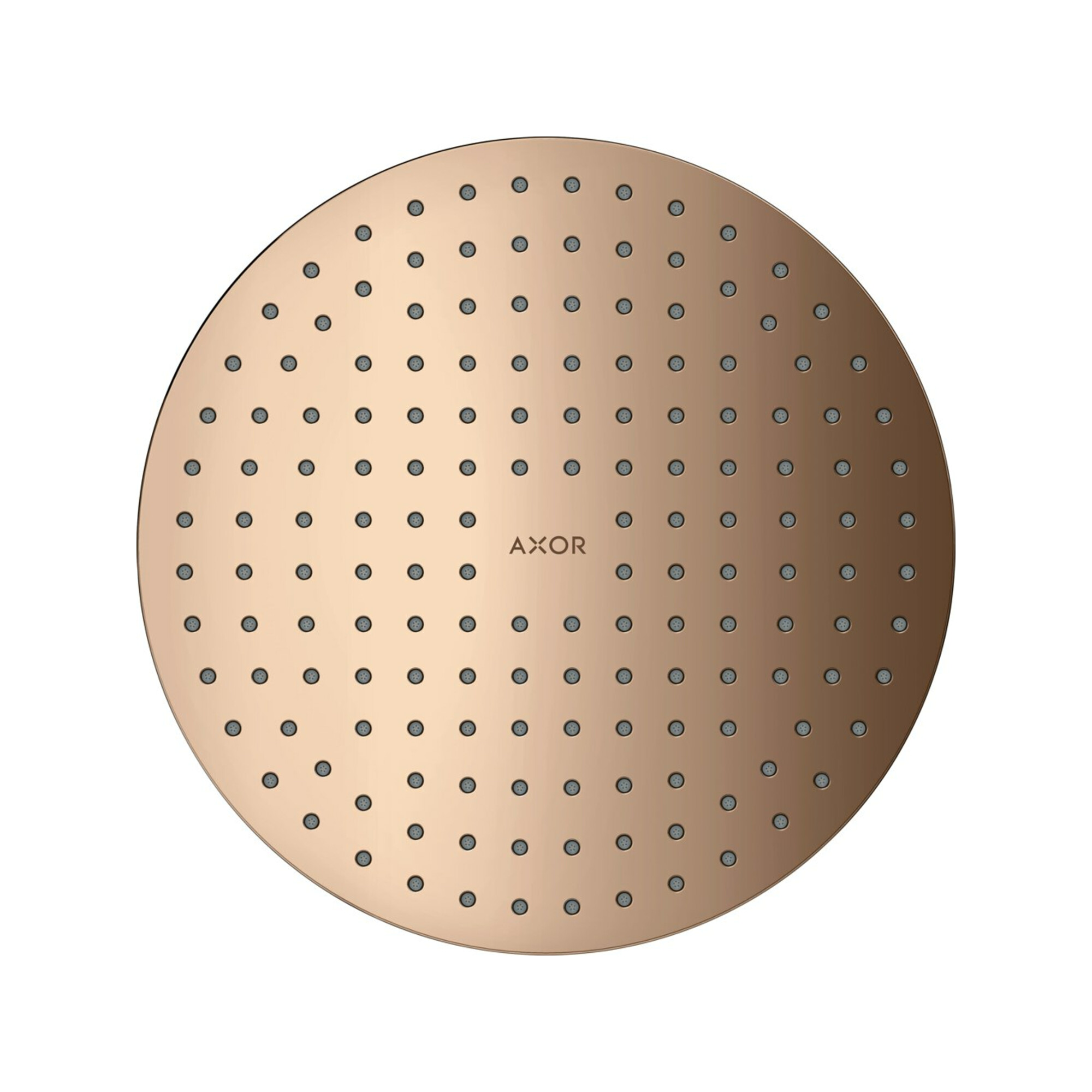 hansgrohe Kopfbrause 250 2jet Axor De., UP-Installation, polished red gold