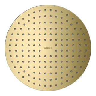 hansgrohe Kopfbrause 250 2jet Axor Decke, UP-Installation, brushed brass