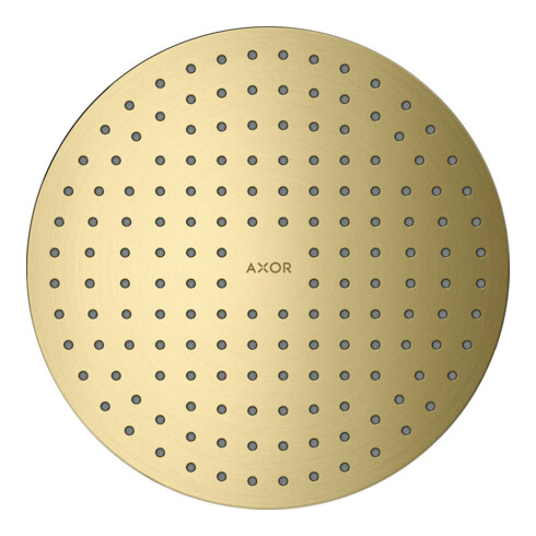 hansgrohe Kopfbrause 250 2jet Axor Decke, UP-Installation, brushed brass