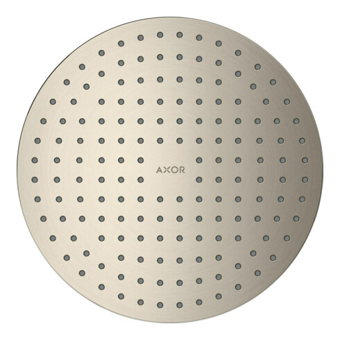 hansgrohe Kopfbrause 250 2jet Axor Decke, UP-Installation, brushed nickel