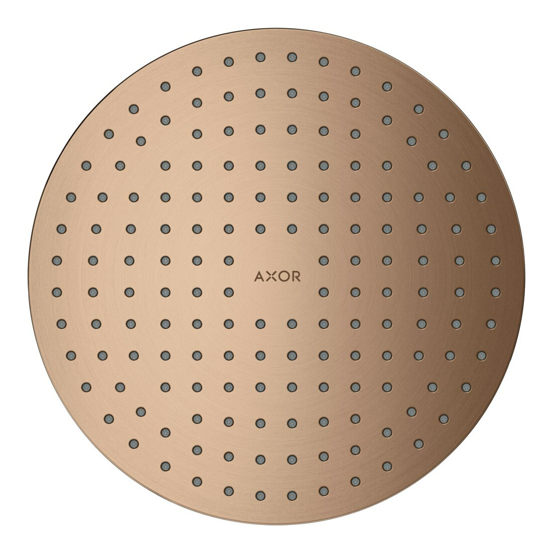 hansgrohe Kopfbrause 250 2jet Axor Decke, UP-Installation, brushed red gold