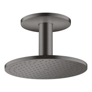 hansgrohe Kopfbrause 250 2jet Axor m Deckenanschluss, brushed black chrome