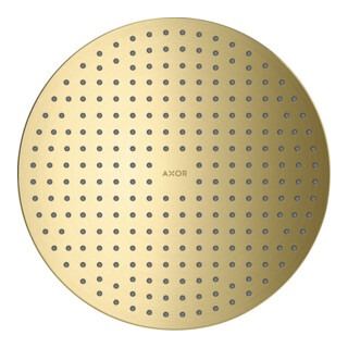 hansgrohe Kopfbrause 300 1jet Axor Decke, UP-Installation, brushed brass