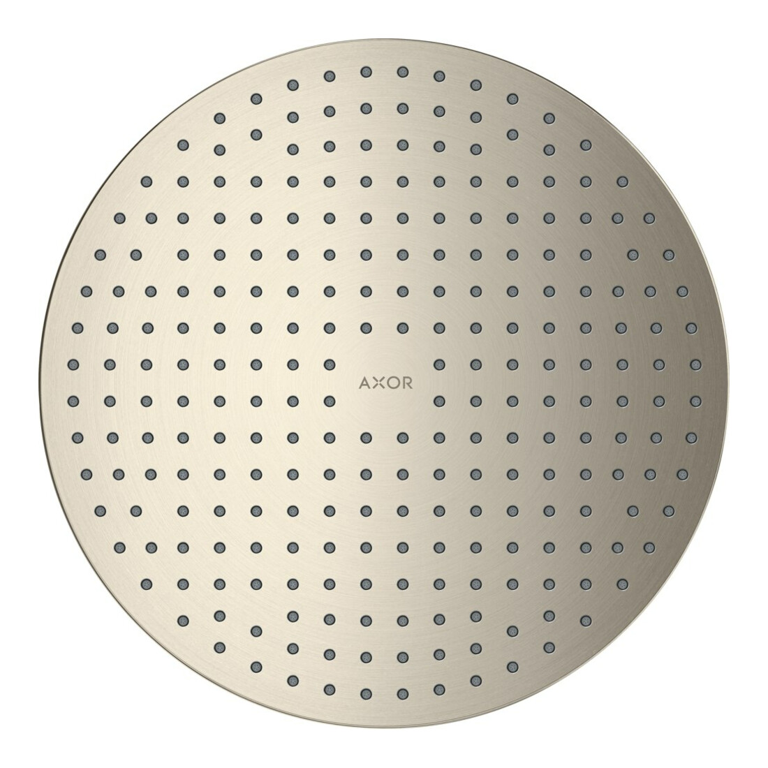 hansgrohe Kopfbrause 300 1jet Axor Decke, UP-Installation, brushed nickel