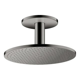 hansgrohe Kopfbrause 300 1jet Axor m Deckenanschluss, polished black chrome