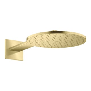 hansgrohe Kopfbrause 300 1jet Axor mit Brausearm, brushed brass
