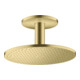 hansgrohe Kopfbrause 300 1jet Axor mit Deckenanschluss, brushed brass-1
