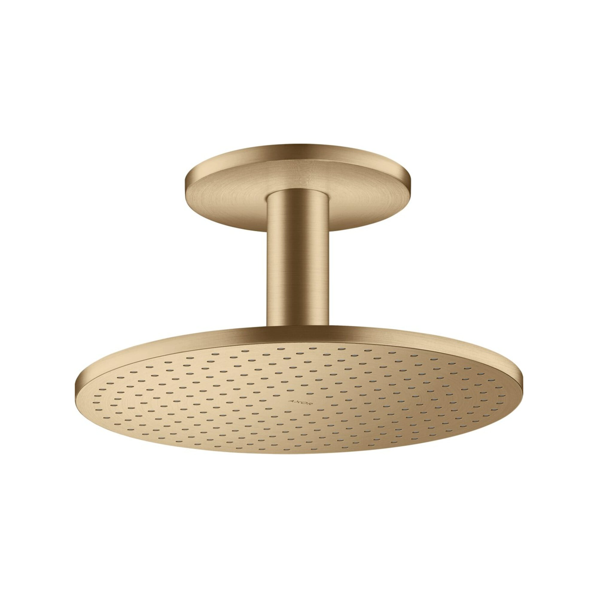hansgrohe Kopfbrause 300 1jet Axor mit Deckenanschluss, brushed bronze