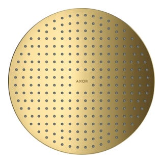 hansgrohe Kopfbrause 300 2jet Axor De., UP-Inst., polished gold optic