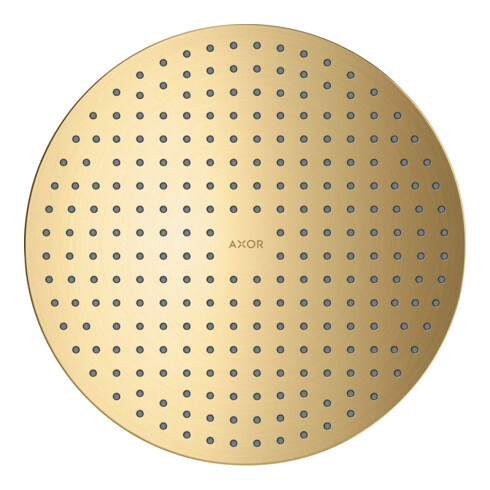 hansgrohe Kopfbrause 300 2jet Axor De., UP-Installation, brushed gold optic
