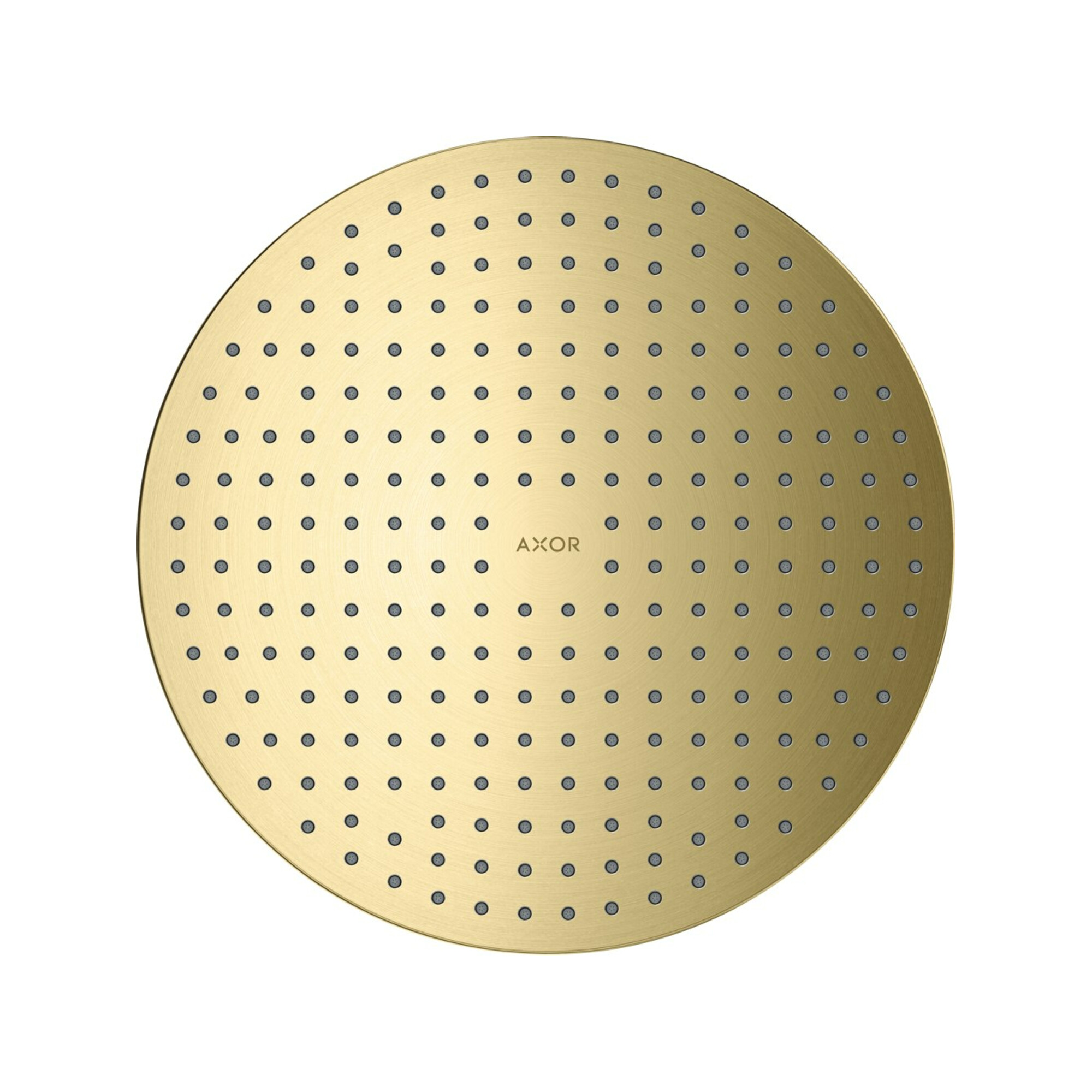 hansgrohe Kopfbrause 300 2jet Axor Decke, UP-Installation, brushed brass