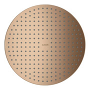 hansgrohe Kopfbrause 300 2jet Axor Decke, UP-Installation, brushed red gold