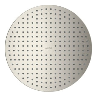 hansgrohe Kopfbrause 300 2jet Axor Decke, UP-Installation, Edelstahl-Optik