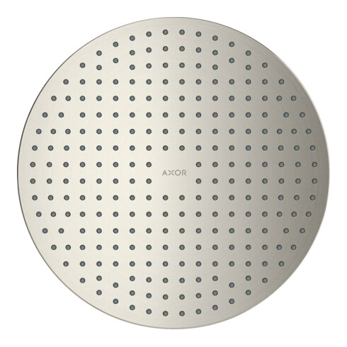 hansgrohe Kopfbrause 300 2jet Axor Decke, UP-Installation, Edelstahl-Optik
