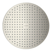 hansgrohe Kopfbrause 300 2jet Axor Decke, UP-Installation, Edelstahl-Optik