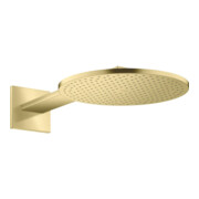 hansgrohe Kopfbrause 300 2jet Axor mit Brausearm, brushed brass