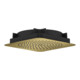 hansgrohe Kopfbrause Axor Citterio C 1j De., Mind.-Druck 1,2 b, pol. gol opt-1