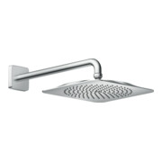 hansgrohe Kopfbrause Axor Citterio C 1j m Br.Arm, Mind.-Druck 1 bar, chrom