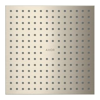 hansgrohe Kopfbrause Axor De., UP-Inst., 250x250mm, 1j, brush. ni.