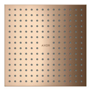 hansgrohe Kopfbrause Axor De., UP-Inst., 250x250mm, 1j, pol. r gol