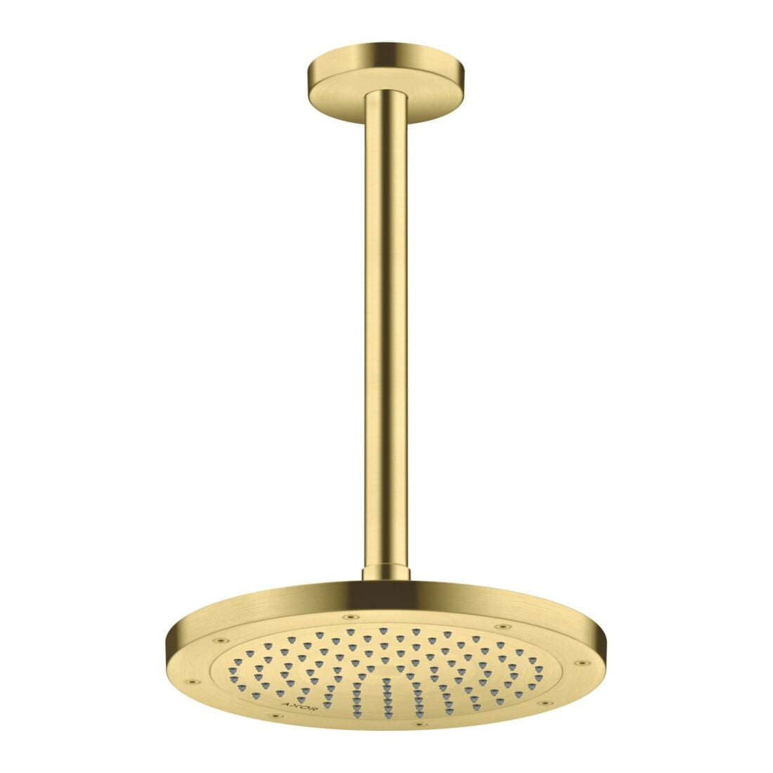 hansgrohe Kopfbrause Axor Deck.- o Wandmont., 245mm, 1j, brush. br
