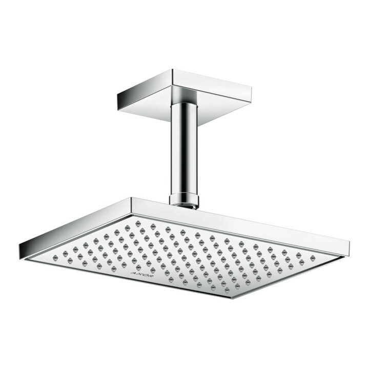 hansgrohe Kopfbrause Axor Deck.- o. Wandmont., 245x185mm, 1j, chr
