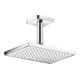 hansgrohe Kopfbrause Axor Deck.- o. Wandmont., 245x185mm, 1j, chr