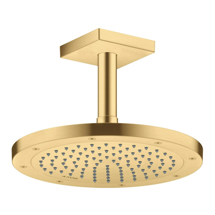 hansgrohe Kopfbrause Axor Deck.- o Wd, 245mm, 1j, brush. gol opt