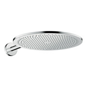 hansgrohe Kopfbrause Axor m Arm, Wandmont., 350mm, 1j, brush. ni.