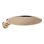 hansgrohe Kopfbrause Axor m Arm, Wandmont., 350mm, 1j, pol. r gol