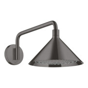 hansgrohe Kopfbrause Axor m Arm, Wd, 240mm, 2jet, brush. bla vc