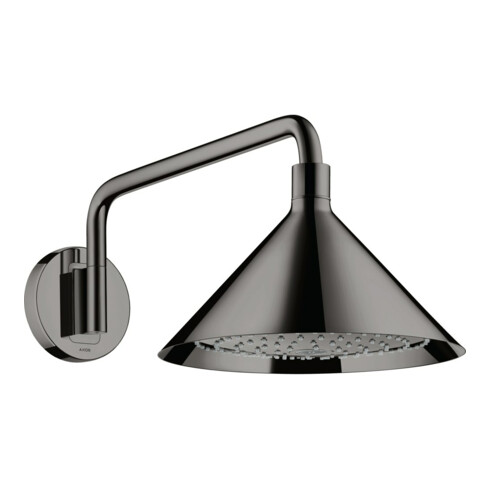 hansgrohe Kopfbrause Axor m Arm, Wd, 240mm, 2jet, pol. bla vc
