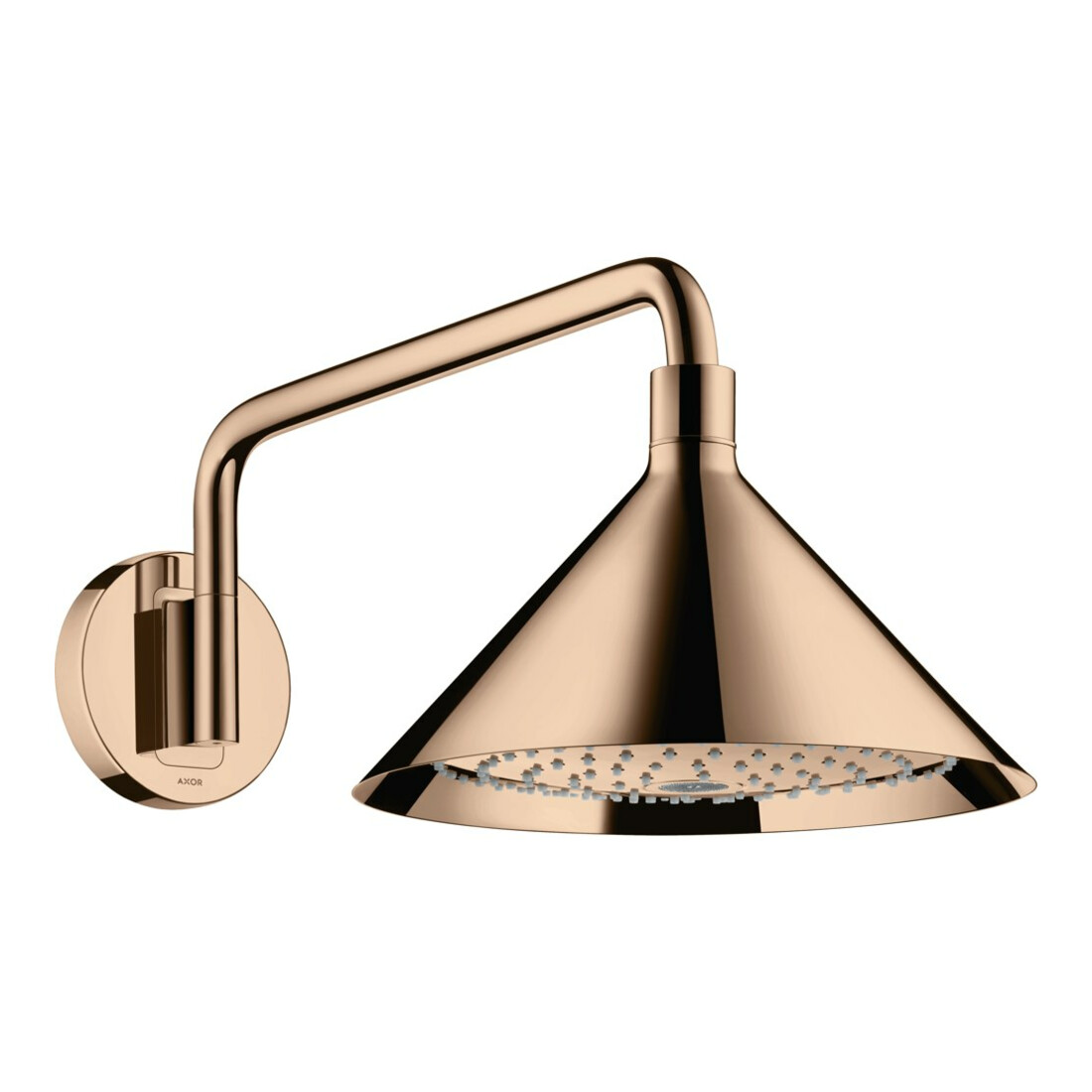 hansgrohe Kopfbrause Axor m Arm, Wd, 240mm, 2jet, pol. r gol