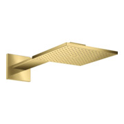 hansgrohe Kopfbrause Axor m Br.Arm, 250x250mm, 1j, pol. gold optic