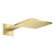 hansgrohe Kopfbrause Axor m Br.Arm, 250x250mm, 2jet, brushed brass-1